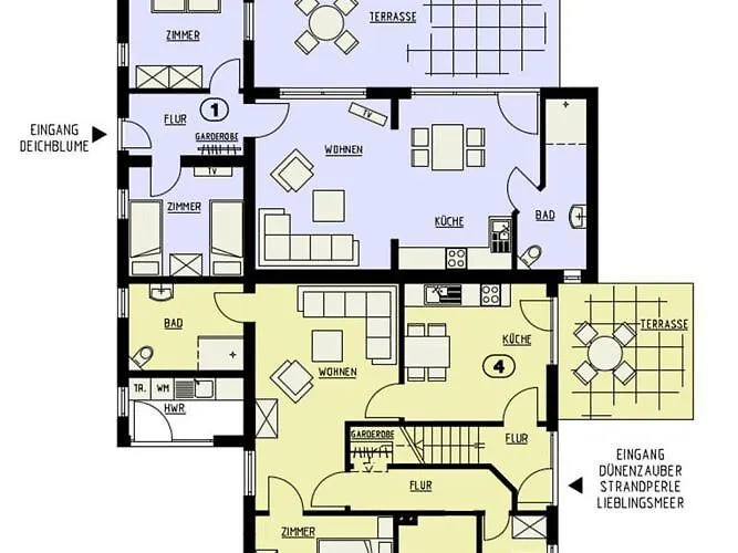 Deichblume Appartement *